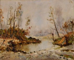 Paesaggio Lacustre by Giuseppe Solenghi