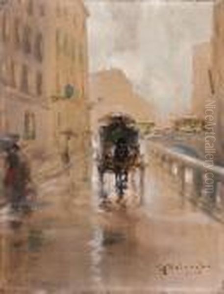 Milano, La Carrozza Lungo Il Naviglio - view 1