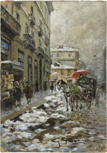 Carrozza Sotto La Neve - view 1