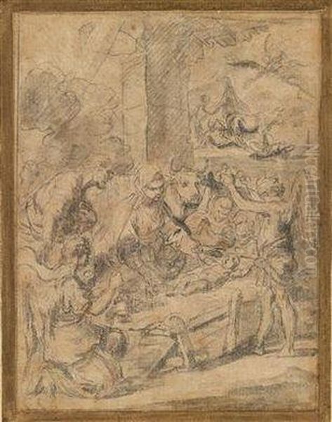 The Adoration Of The Shepherds - view 1