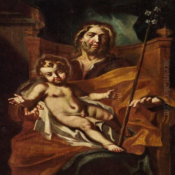 Saint Christopher And The Infant Jesus - view 1