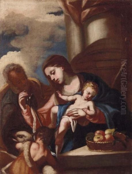 Sacra Famiglia Con Sangiovannino - view 1