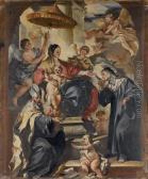 Madonna In Trono E Santi - view 1