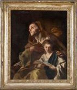 L'educazione Della Vergine by Francesco Solimena