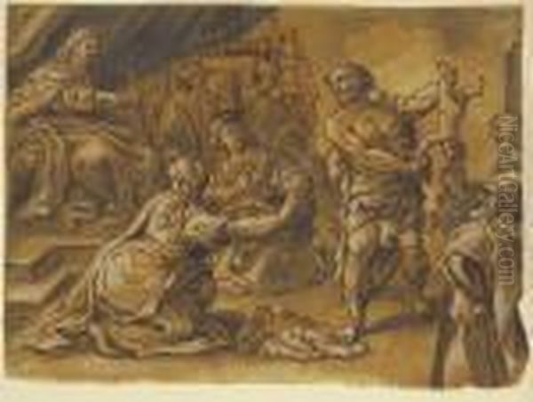 Das Urteil Salomons. - view 1