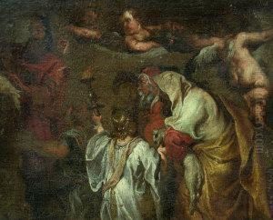 Unfinished Study For A Biblical Scene Unfinished Study For A Biblical Scene