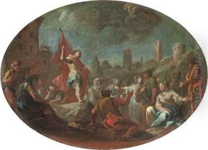 A Bozzetto: Saint George After His Triumph Over The Dragon