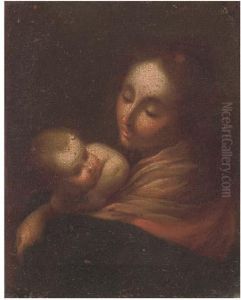 The Madonna And Child by Francesco Solimena