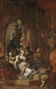 Esther Before Ahasuerus by Francesco Solimena