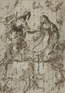 Christ And Saint Theresa