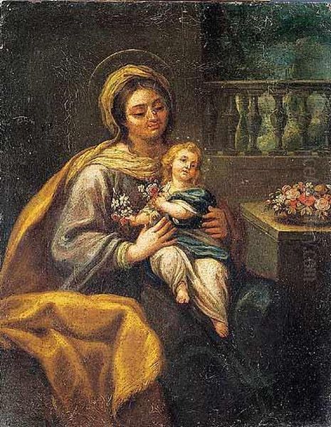 Santa Ana Con La Virgen Nina - view 1