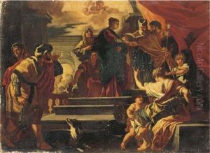 The Marriage Of The Virgin: A Bozzetto