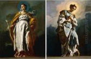 Humility; Faith by Francesco Solimena