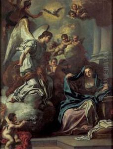 L'annonciation by Francesco Solimena