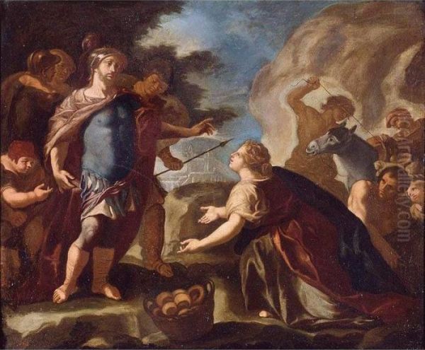 David Before Abigail - view 1