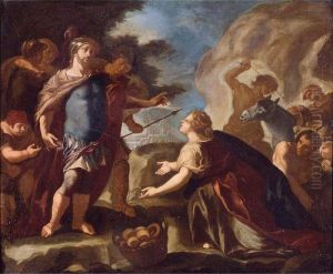David Before Abigail by Francesco Solimena