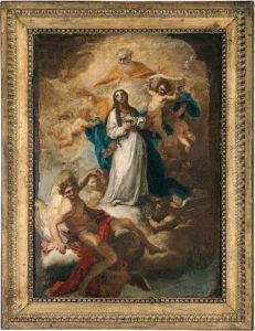 The Assumption Of The Virgin by Francesco Solimena