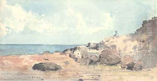 Looking out over the ocean - view 1