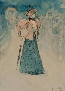 Une Elegante by Henry Somm