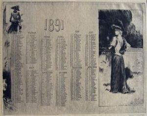 Calendrier by Henry Somm