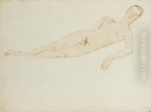 Study Of A Male Nude Study Of A Male Nude