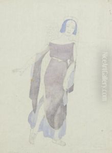 A Costume Design For Tamara Pavlovna Karsavina