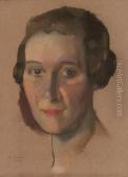 Portrait Of Evgenia Solomonovna Mantseva - view 1