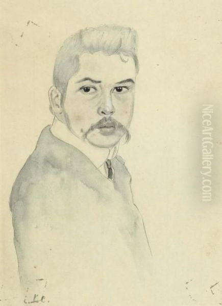Portrait Of A Young Man. - view 1
