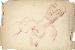 A Reclining Male Nude A Reclining Male Nude