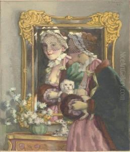 A Fair Reflection by Konstantin Andreevic Somov