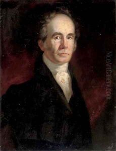 Portrait of a gentleman, bust-length, in a white cravat