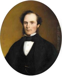 Portrait of a gentleman, bust-length, in evening dress