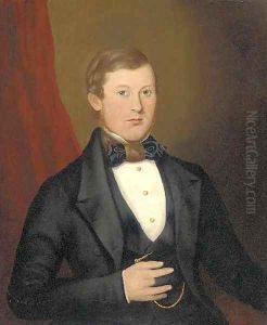 Portrait of a gentleman, half-length, in evening dress