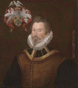 Portrait of a gentleman, traditionally identified as Leven Bufkin of Gore Court, Otham, Kent (1533-1617) by English School