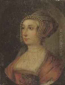 Portrait of a lady from the Tudor court