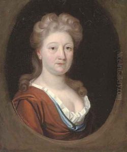 Portrait of a lady, traditionally identified as Queen Mary II (1662-1694)