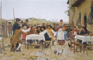 The Winning Hand by Raffaelo Sorbi