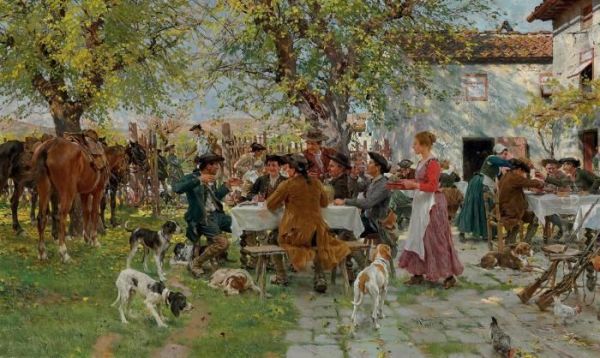 The Huntsmen's Lunch - view 1
