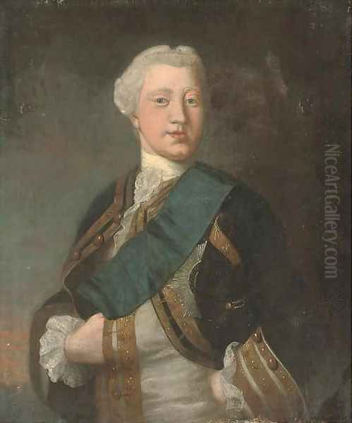 Portrait of King George III - view 1