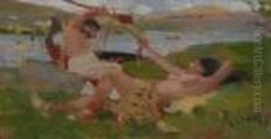 Scena Mitologica by Raffaelo Sorbi
