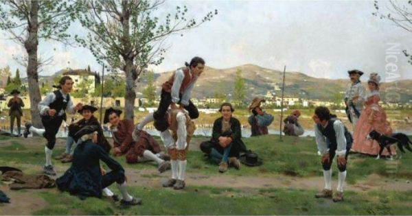 Saltarello Cavallucio (a Game Of Leapfrog) - view 1