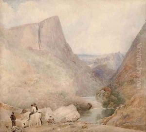 Respite near a river valley by English School