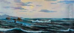 Marina by Joaquin Sorolla Y Bastida