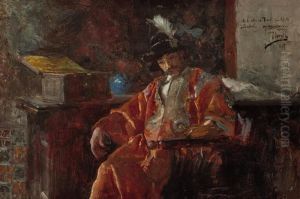 Figura De Un Mercader (figure Of A Merchant)