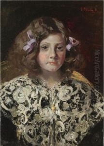 Retrato De La Nina Maria Paz Barcena Velarde (portrait Of Maria Paz Barcena Velarde) Retrato De La Nina Maria Paz Barcena Velarde (portrait Of Maria Paz Barcena Velarde)
