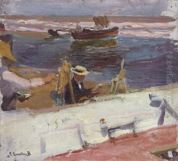 Apunte De La Playa De Valencia - view 1