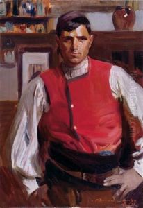 Mozo Castellano (young Castilian Boy) by Joaquin Sorolla Y Bastida