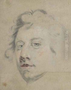 Study of the head of a man