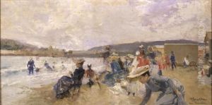The Beach At Saint Sebastian