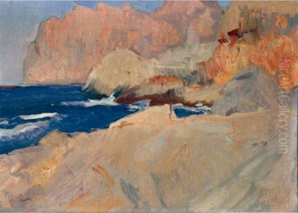 Cala De San Vicente, Mallorca (the Cove At San Vicente, Mallorca) - view 1